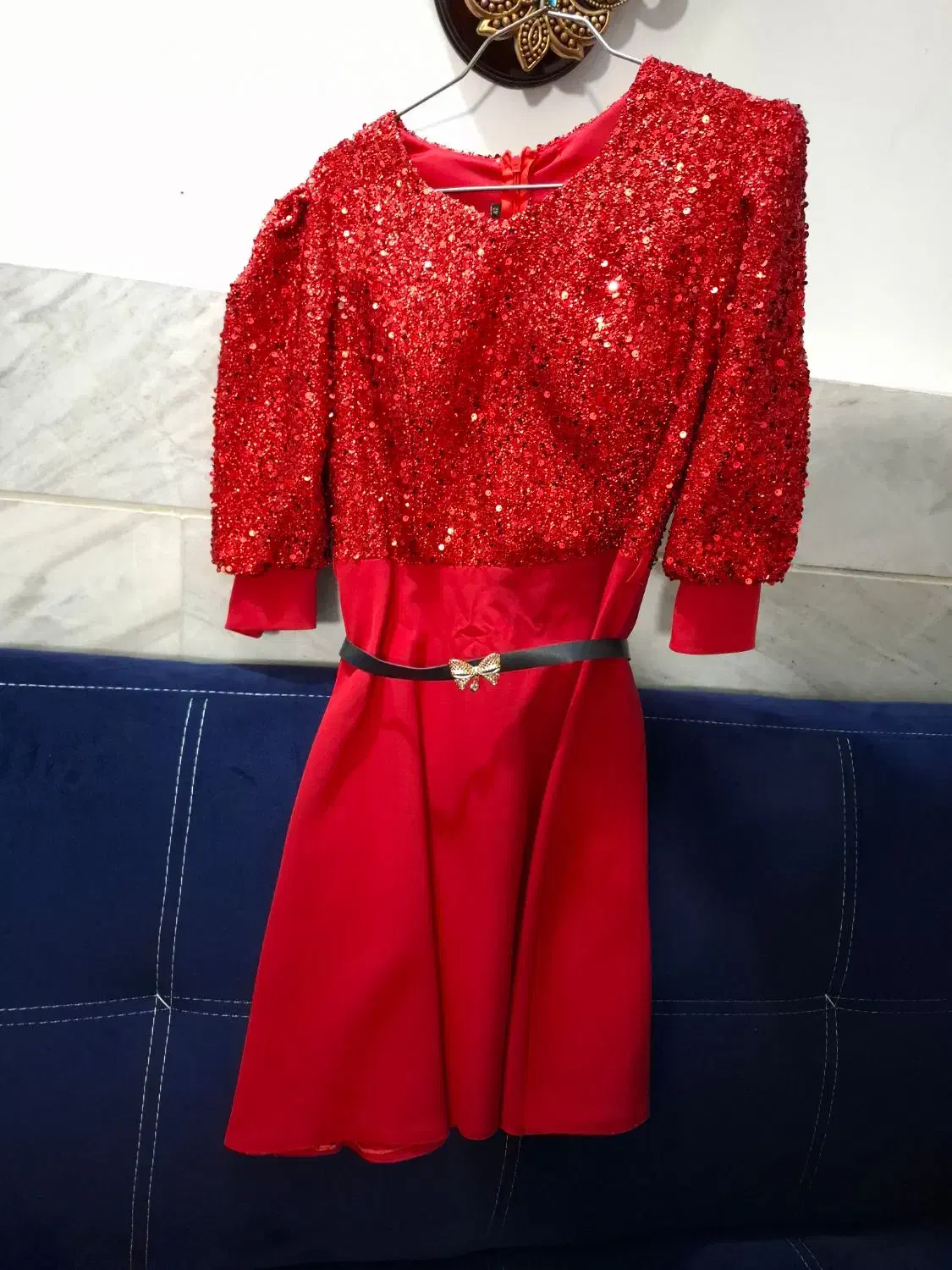 لباس مجلسی پولکی قیامدشت|لباس|خاوران, |دیوار