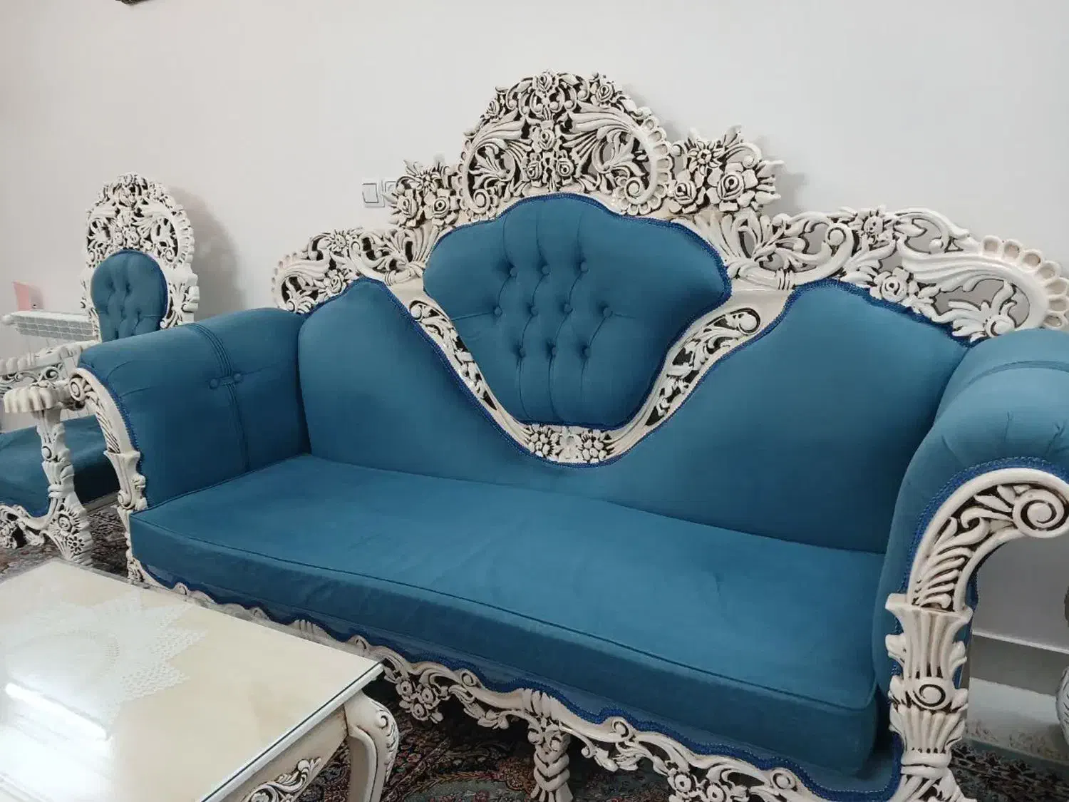 مبل 7نفره کلاسیک|مبلمان خانگی و میز عسلی|سبزوار, امیر کبیر|دیوار