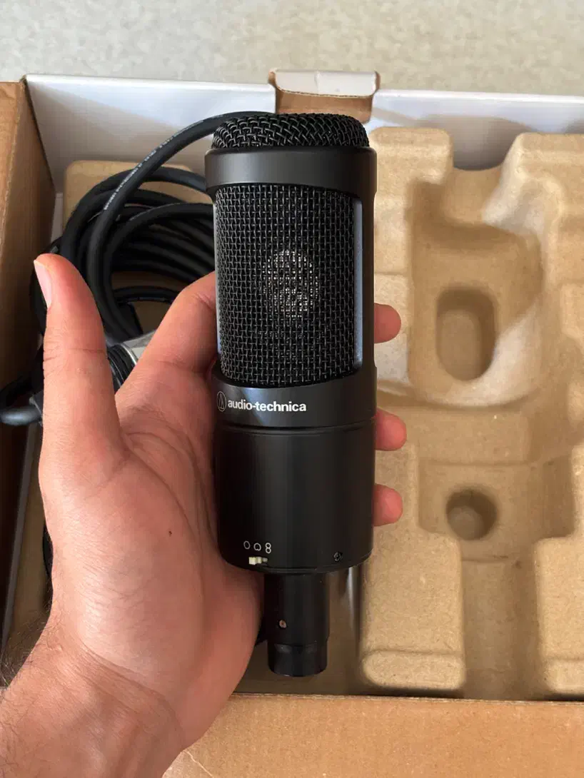 میکروفون Audio-Technica AT2050 مثل نو|صوتی و تصویری|تهران, پونک|دیوار