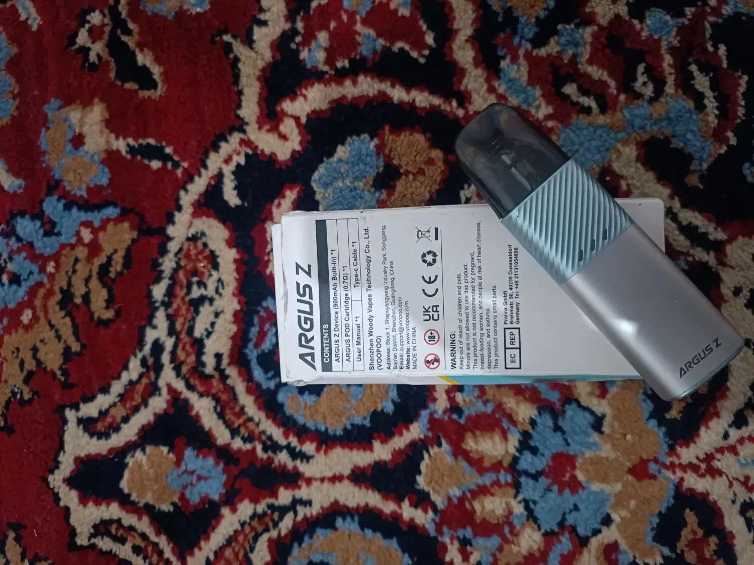 فروش ویژه VOOPOO Argus Z کم کار|زیورآلات و اکسسوری|قم, محمد آباد|دیوار