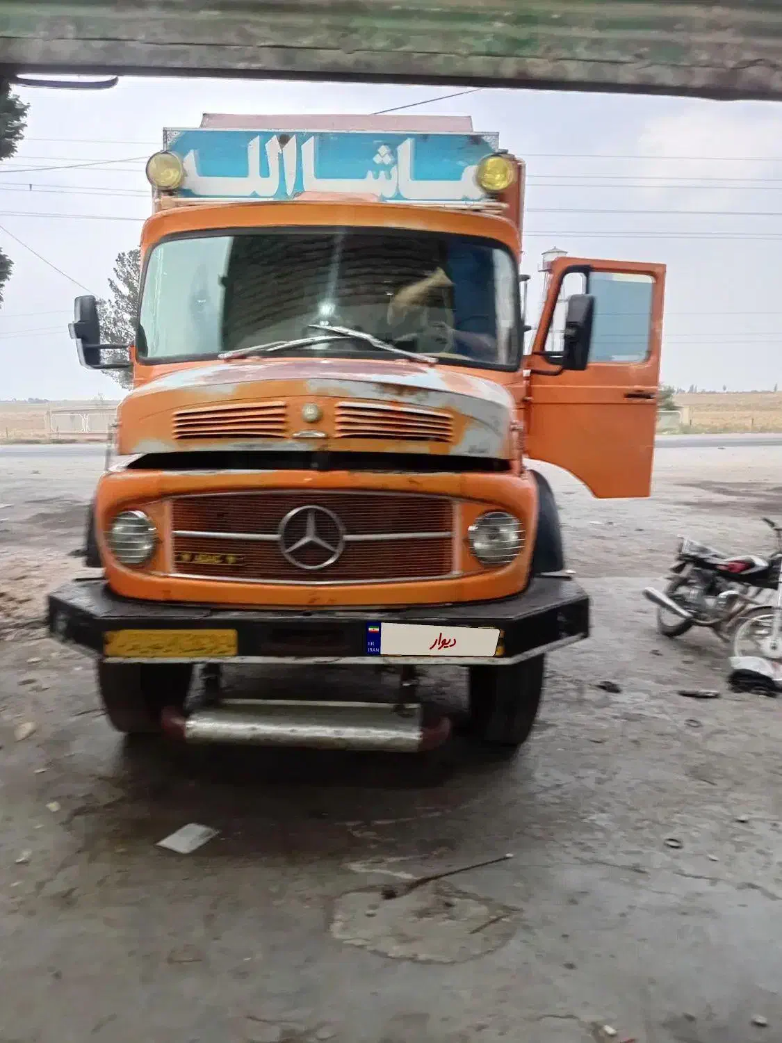 بنز تک باری مدل ۱۳۷۷|خودرو سنگین|قزوین, |دیوار