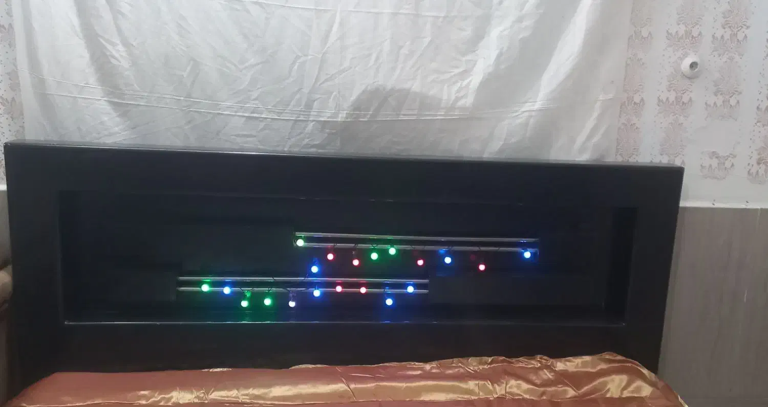 تختخواب دو نفره با تشک|تخت و سرویس خواب|علیآباد کتول, |دیوار