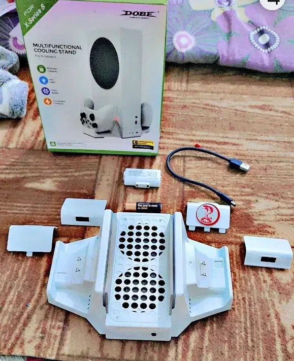خنک‌کننده کونسول و شارژکن دسته Xbox series s|کنسول، بازی ویدئویی و آنلاین|سوسنگرد, |دیوار