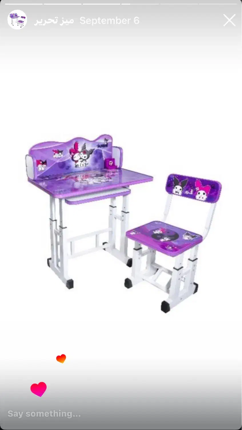 میز تاشو میز وصندلی تحریر|اسباب و اثاث بچه|مشهد, مصلی (کارمندان اول)|دیوار