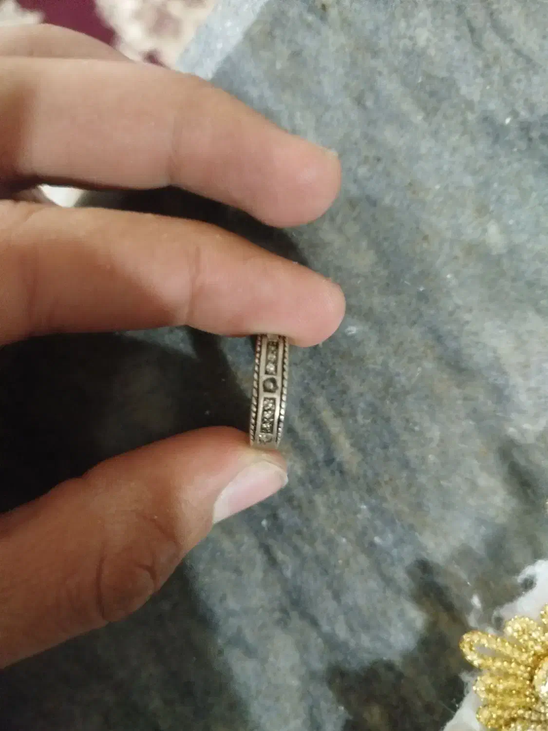 گردنبند و انگشتر نقره خالص و دستبند|جواهرات|سنندج, |دیوار