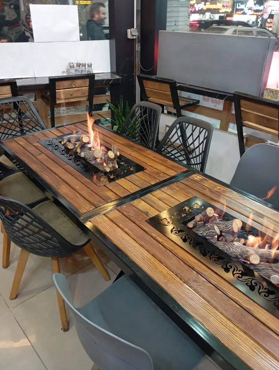 آتش دان|بخاری، هیتر، شومینه|خسروشاه, |دیوار