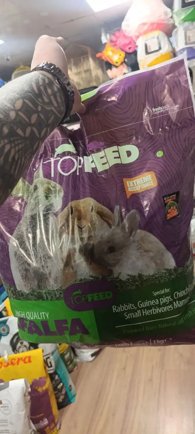 یونجه،یونجه هویج،بستر خرگوش،پلت|لوازم جانبی حیوانات|مشهد, رستگار|دیوار