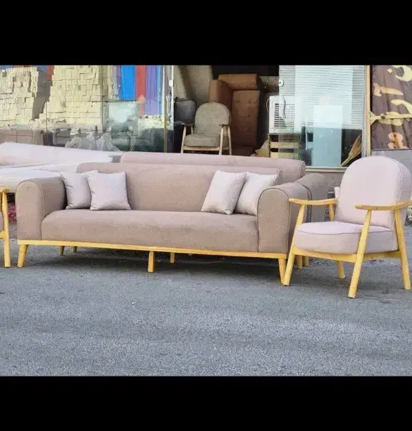 مبل مینیمال راحتی ۸ نفره با ضمانت|مبلمان خانگی و میز عسلی|چمستان, |دیوار