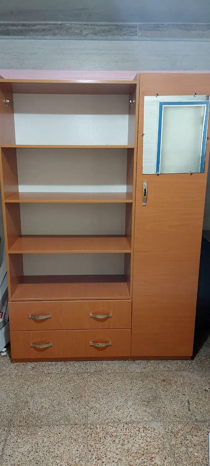 کتابخونه و کمد دراور|کتابخانه، شلف، قفسههای دیواری|دهلران, |دیوار