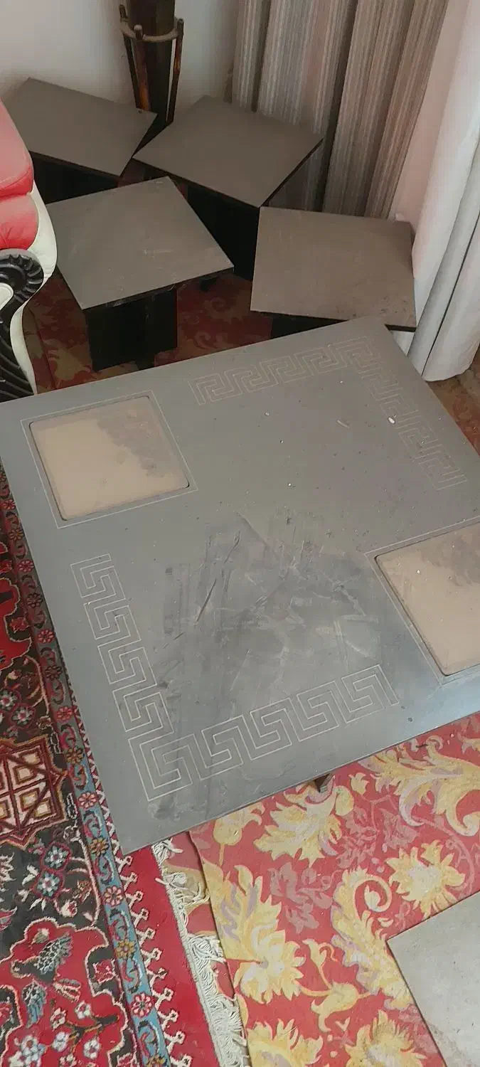 دو دست مبل  ۷ نفره  واسه  فروش|مبلمان خانگی و میز عسلی|شوش, |دیوار