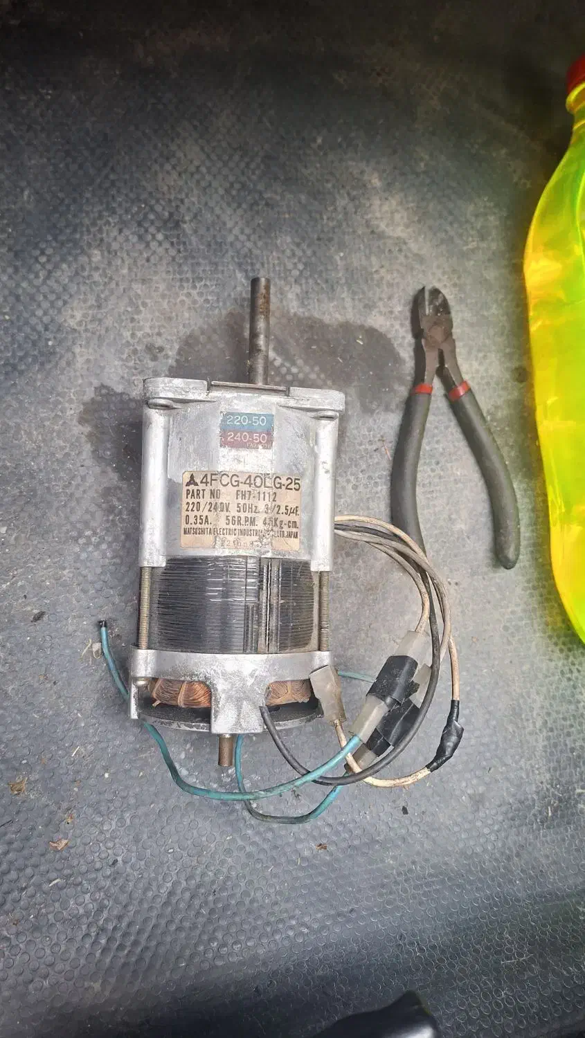 دینام تک فاز|کولر آبی|شیروان (خراسان), |دیوار