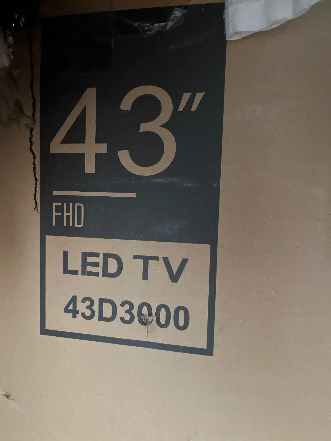 تلویزیون ۴۳اینچ تی سی ال سالم سالم|تلویزیون و پروژکتور|سروآباد, |دیوار