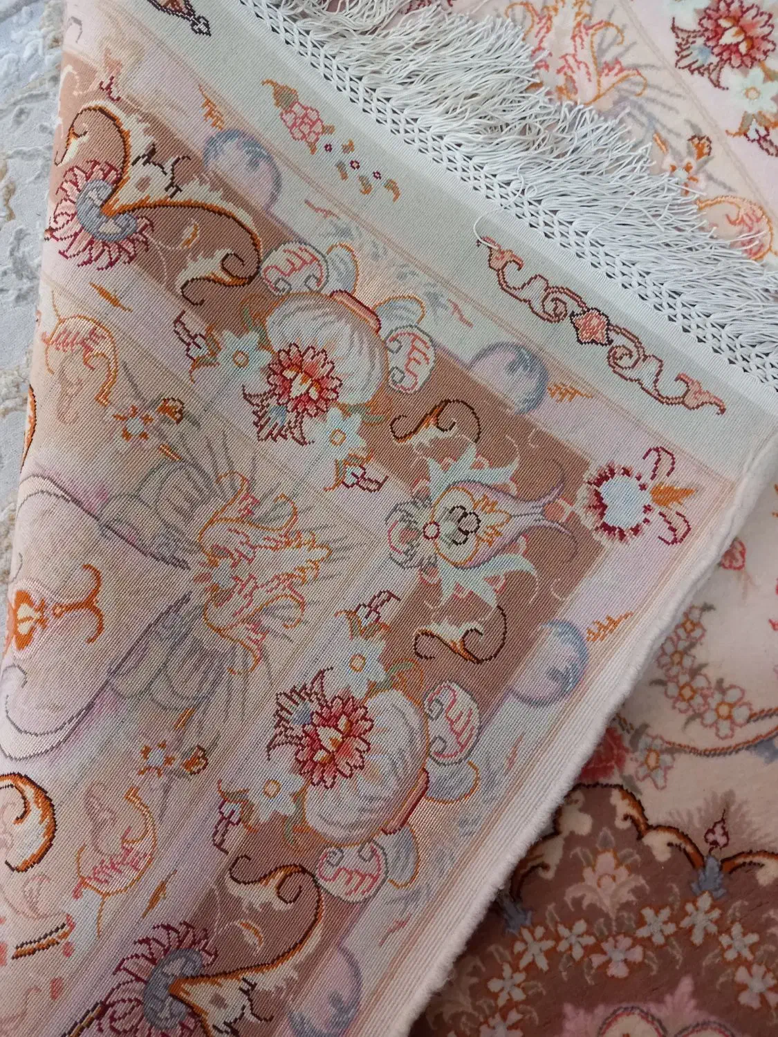 تابلو فرش دست بافت طرح زرونیم|تابلو فرش|تهران, نظامآباد|دیوار