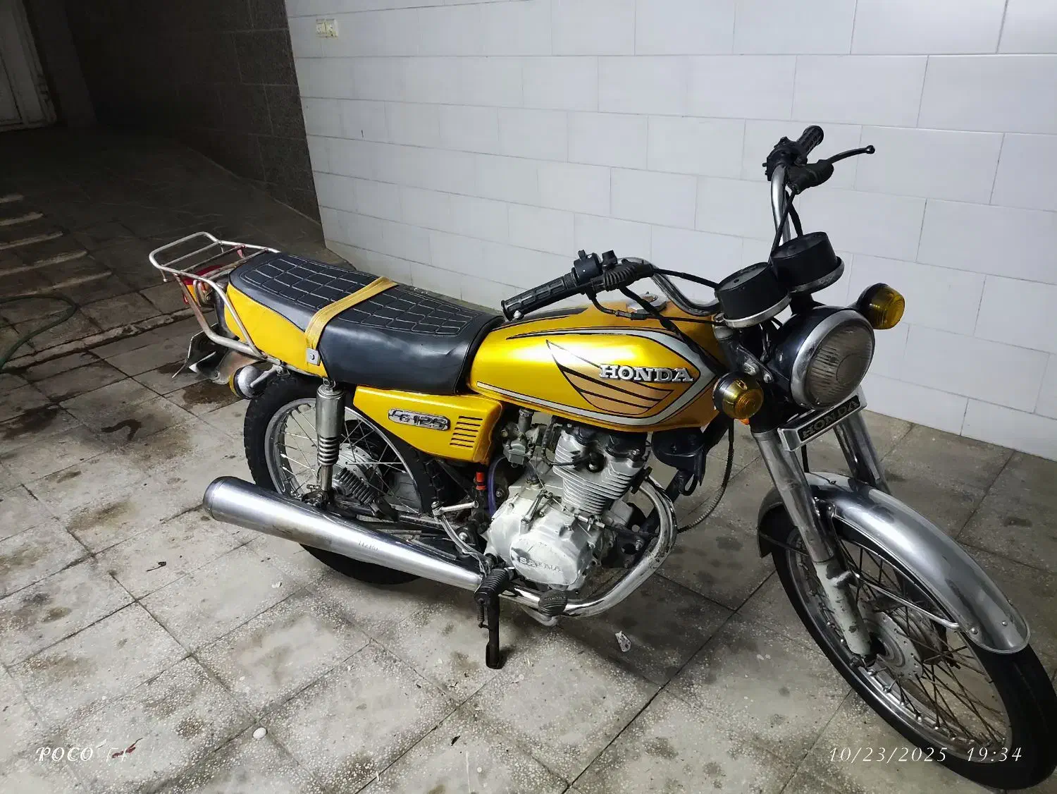 موتور هوندا 125 مدل83 پلاک ملی|موتورسیکلت|یزد, |دیوار