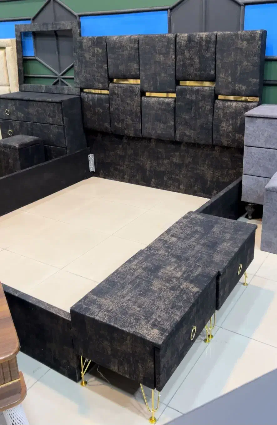 ست کامل تخت خواب دونفره به قیمت تولیدی|تخت و سرویس خواب|پارسآباد, |دیوار