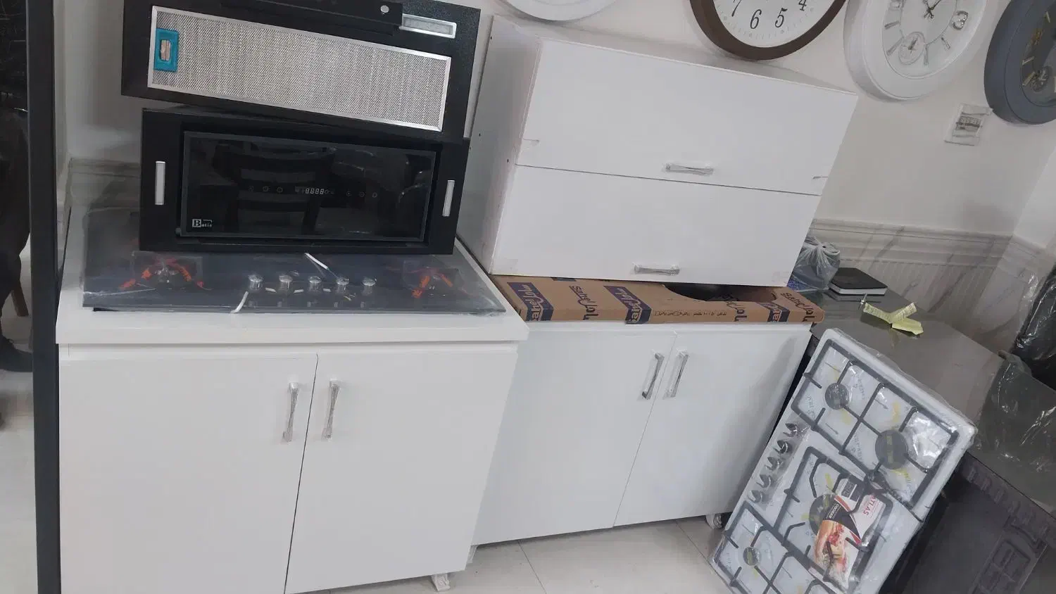 کابینت اماده متراژ مختلف|مصالح و تجهیزات ساختمان|شاهین دژ, |دیوار