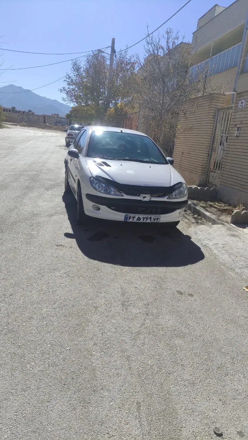 ۲۰۶مدل ۸۸|خودرو سواری و وانت|اقلید, |دیوار