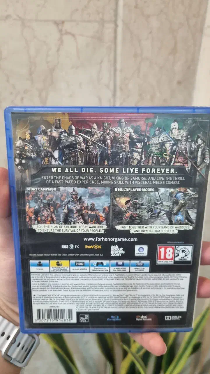 بازی(ps4) for honor|کنسول، بازی ویدئویی و آنلاین|تهران, حبیب الله|دیوار