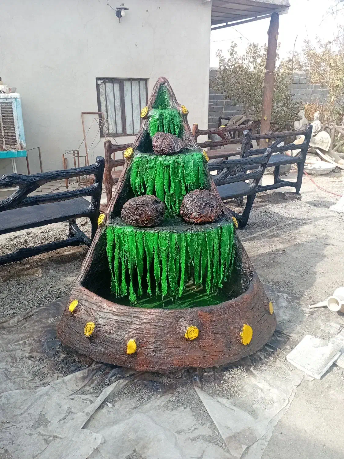 تولید انواع آبنما به دلخواه شما|صنایع دستی و سایر لوازم تزئینی|آران و بیدگل, |دیوار