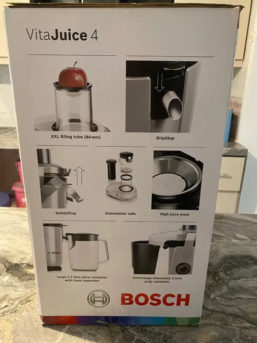 آبمیوه گیری بوش Vita4 MES4009|آبمیوهگیر و آبمرکباتگیر|هشتگرد, فاز ۲ مهستان|دیوار