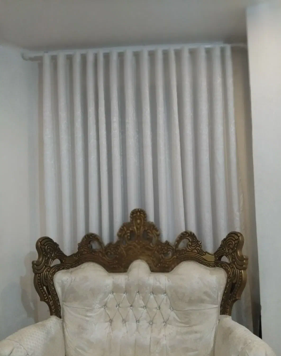 دوخت و نصب پرده پذیرفته میشود|پرده، رانر، رومیزی|لشت نشا, |دیوار