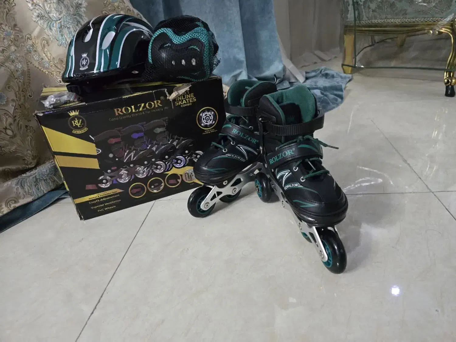 کفش اسکیت برند ROLZOR|دوچرخه، اسکیت، اسکوتر|ری, شهید غیوری (ابن باویه)|دیوار