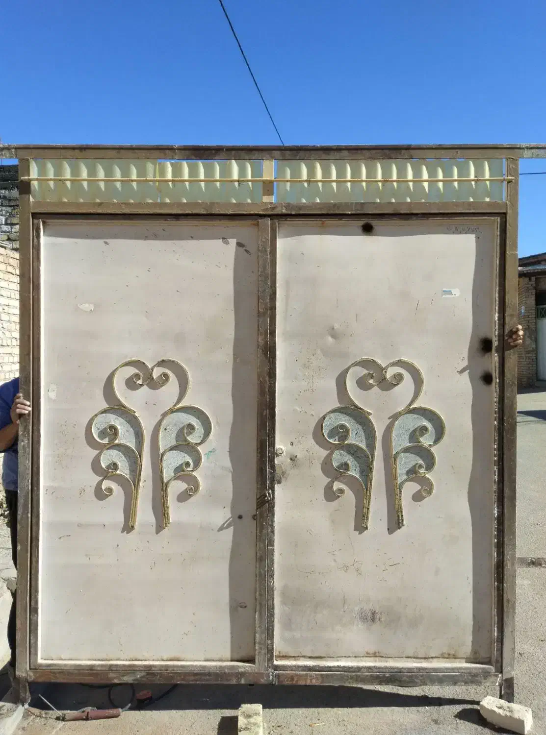 درب حیاط|مصالح و تجهیزات ساختمان|کاشمر, |دیوار