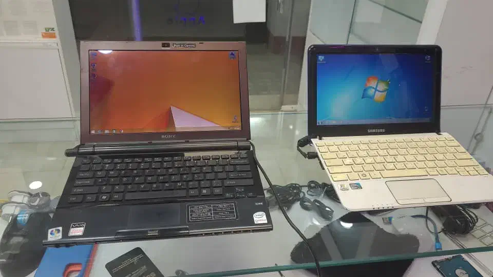 فروش لپ تاپ مینی سامسونگ فنی سالم|رایانه همراه|قیامدشت - خاورشهر, |دیوار