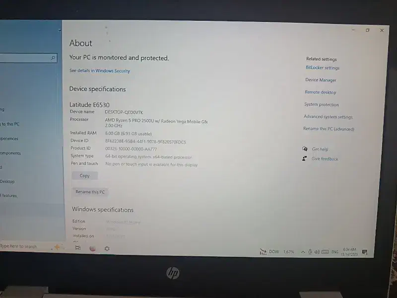 لبتاپ اچ پی LapTap hp|رایانه همراه|اسفراین, |دیوار