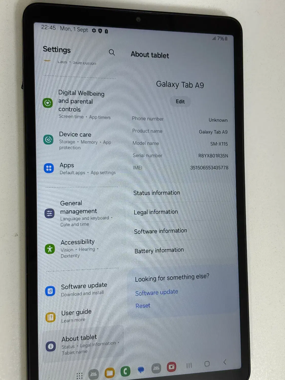 تبلت سامسونگ tab9|تبلت|تهران, شهرک استقلال|دیوار