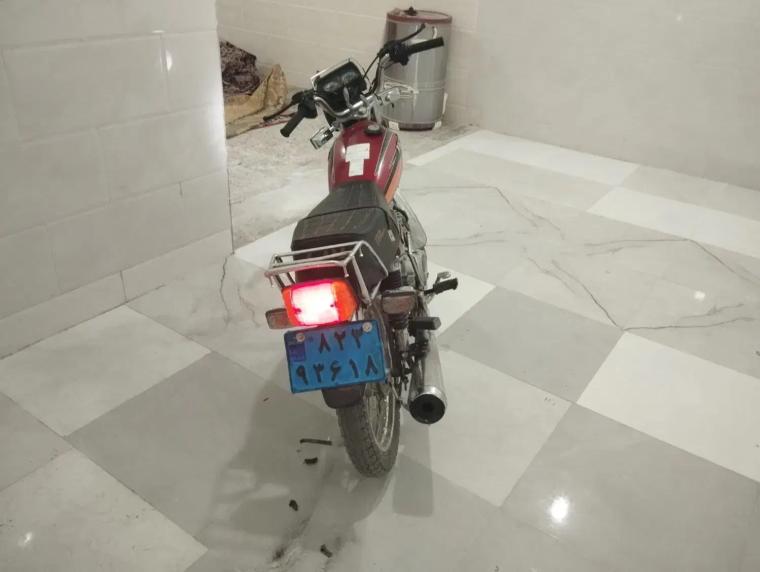 موتور عروسک با کارت سوخت و بیمه|موتورسیکلت|خاش, |دیوار