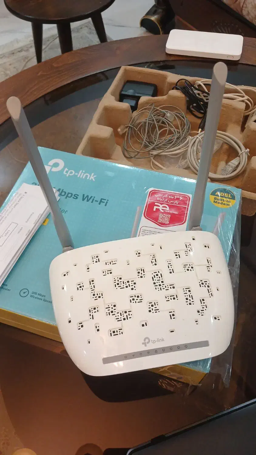 مودم Tp link دو آنتن نو|مودم و تجهیزات شبکه|تهران, دبستان|دیوار