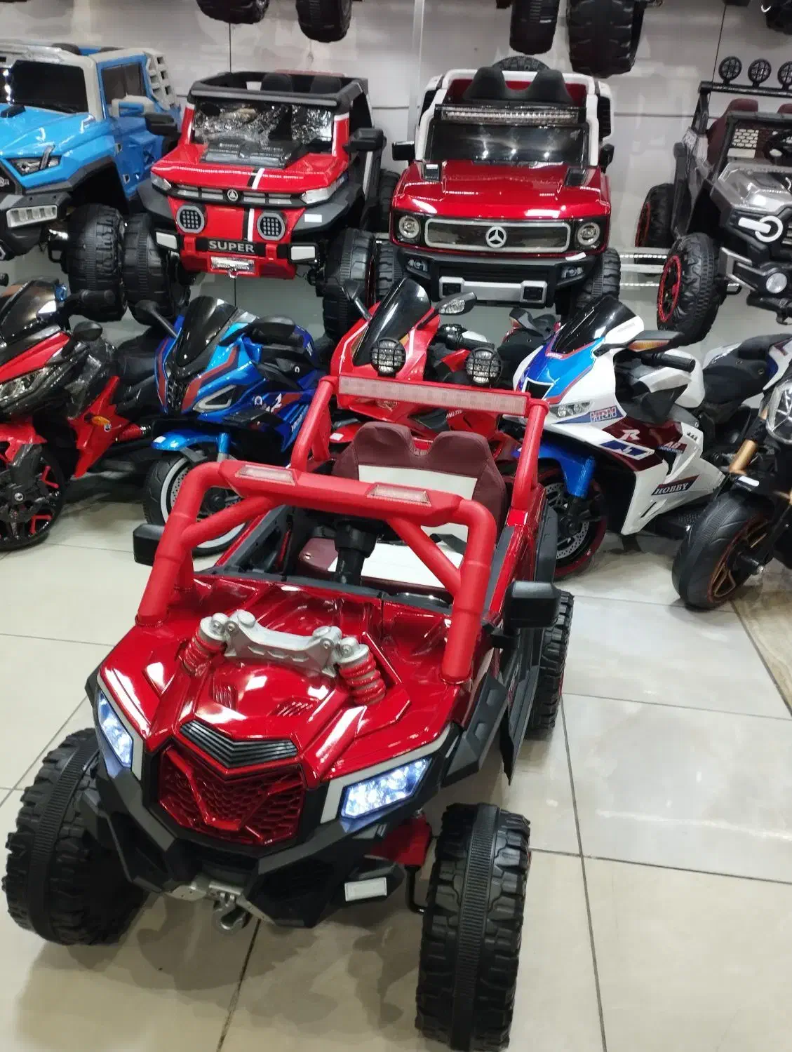 ماشین شارژی مینی آفرودی با اقساط سه ماهه|اسباببازی|ایلام, |دیوار