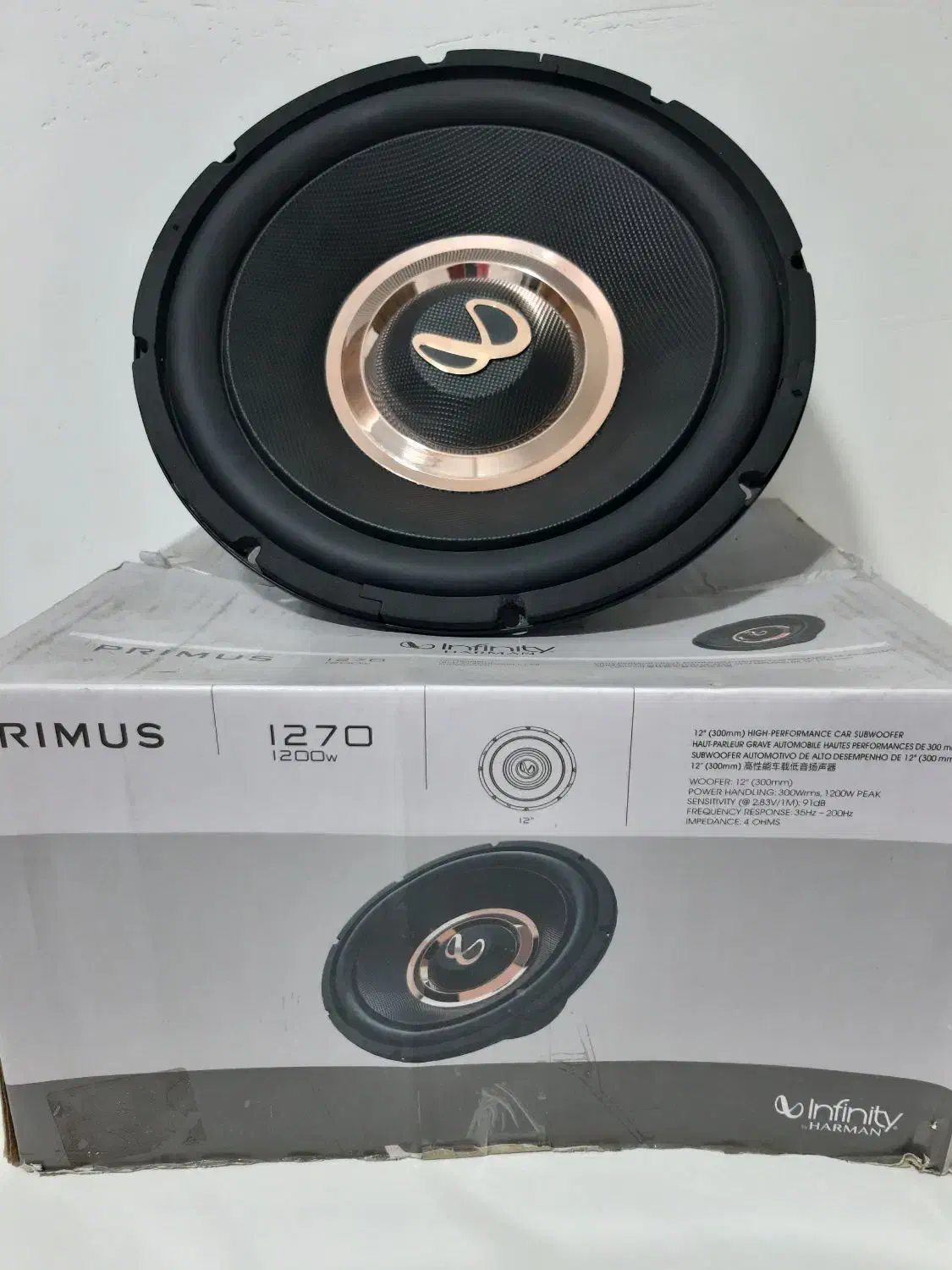 ساب ووفر اینفینیتی مدل PRIMUS1270|قطعات یدکی و لوازم جانبی|رشت, رشتیان|دیوار