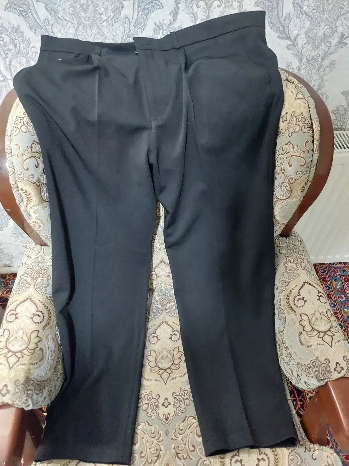 شلوار بگ پیله دار برشکا وارداتی کاملا نو رنگ مشکی|لباس|شهریار, شهریار|دیوار