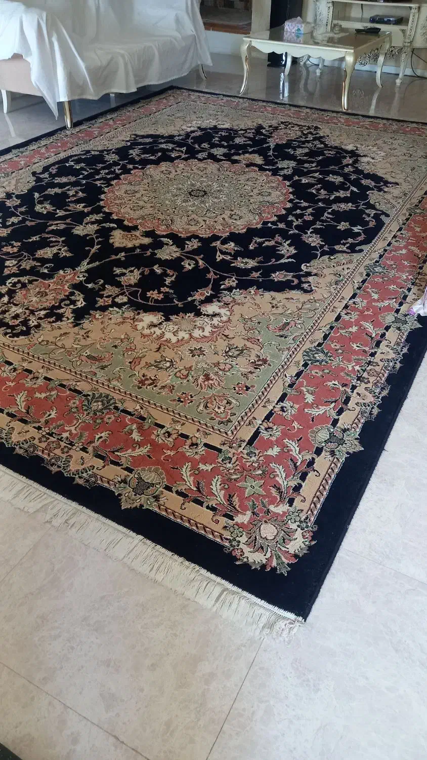 ۲ تخته فرش ۱۲ متری|فرش|چمستان, |دیوار