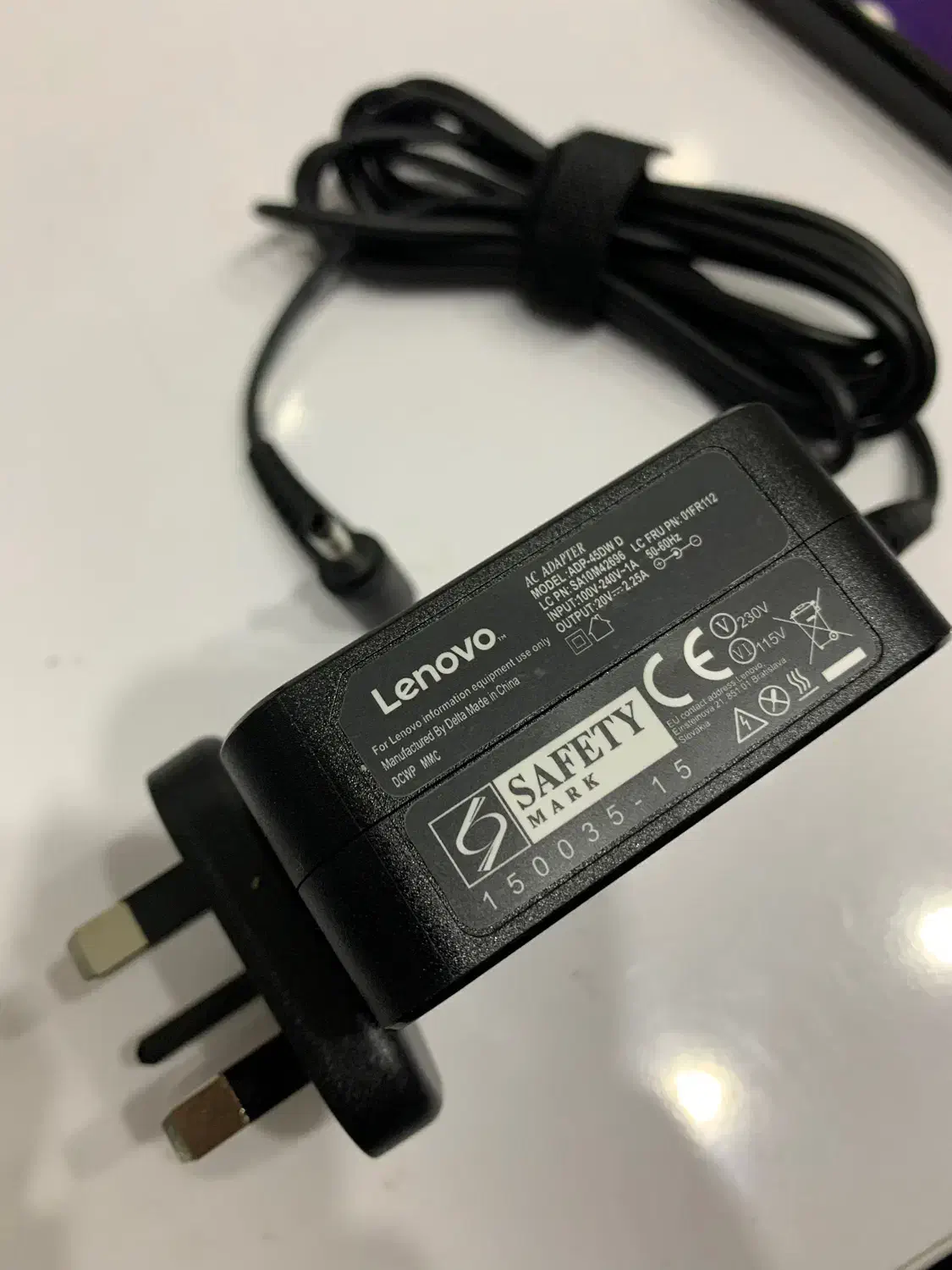 شارژر45وات اصلی لپ‌تاپ لنوو|قطعات و لوازم جانبی رایانه|اصفهان, طامه|دیوار