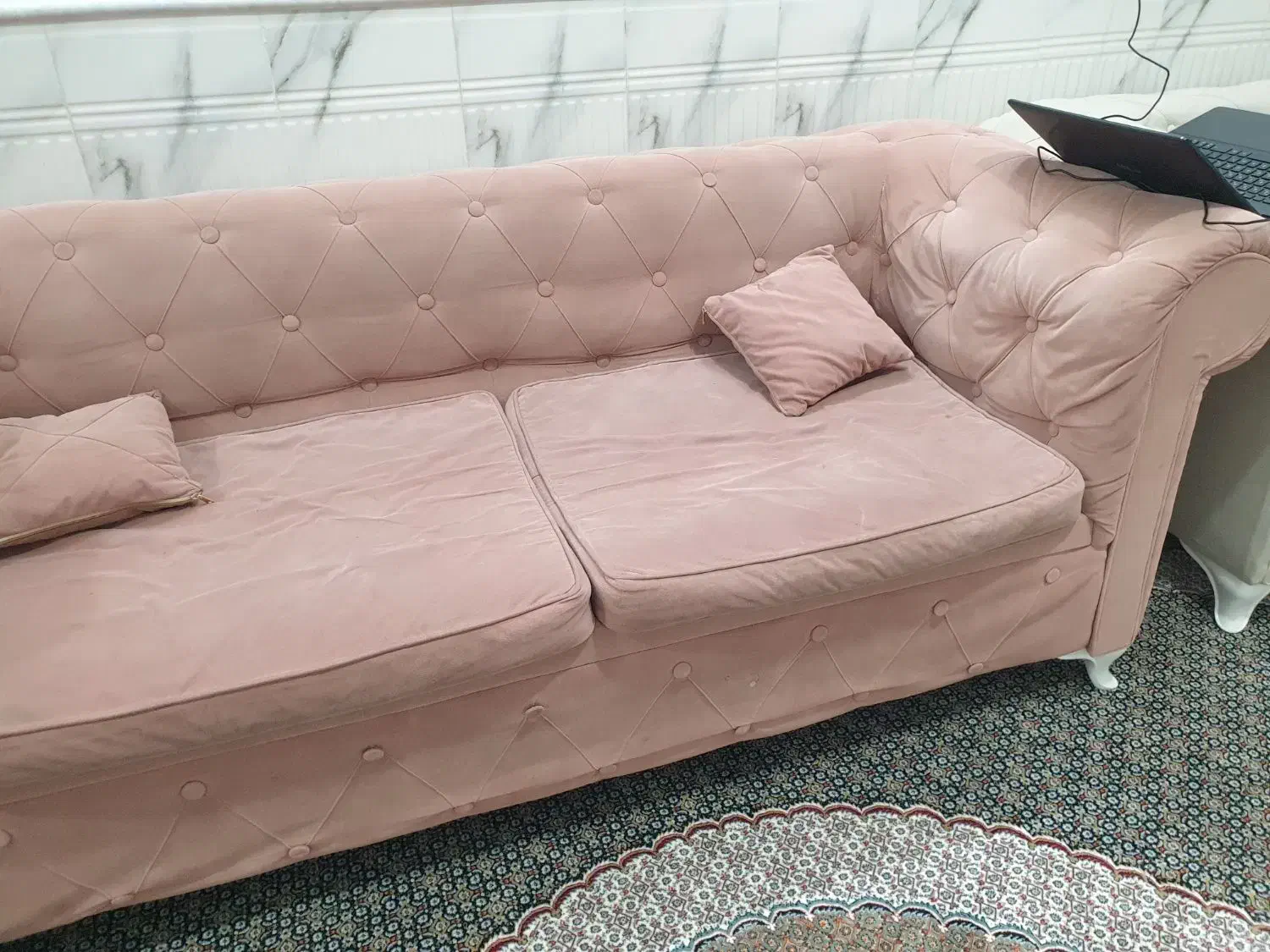 مبل ۴ نفره|مبلمان خانگی و میز عسلی|قم, باجک یک|دیوار