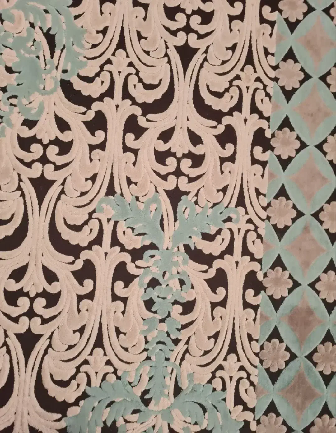 فرش ۶ متری گل برجسته|فرش|خرمدره, |دیوار