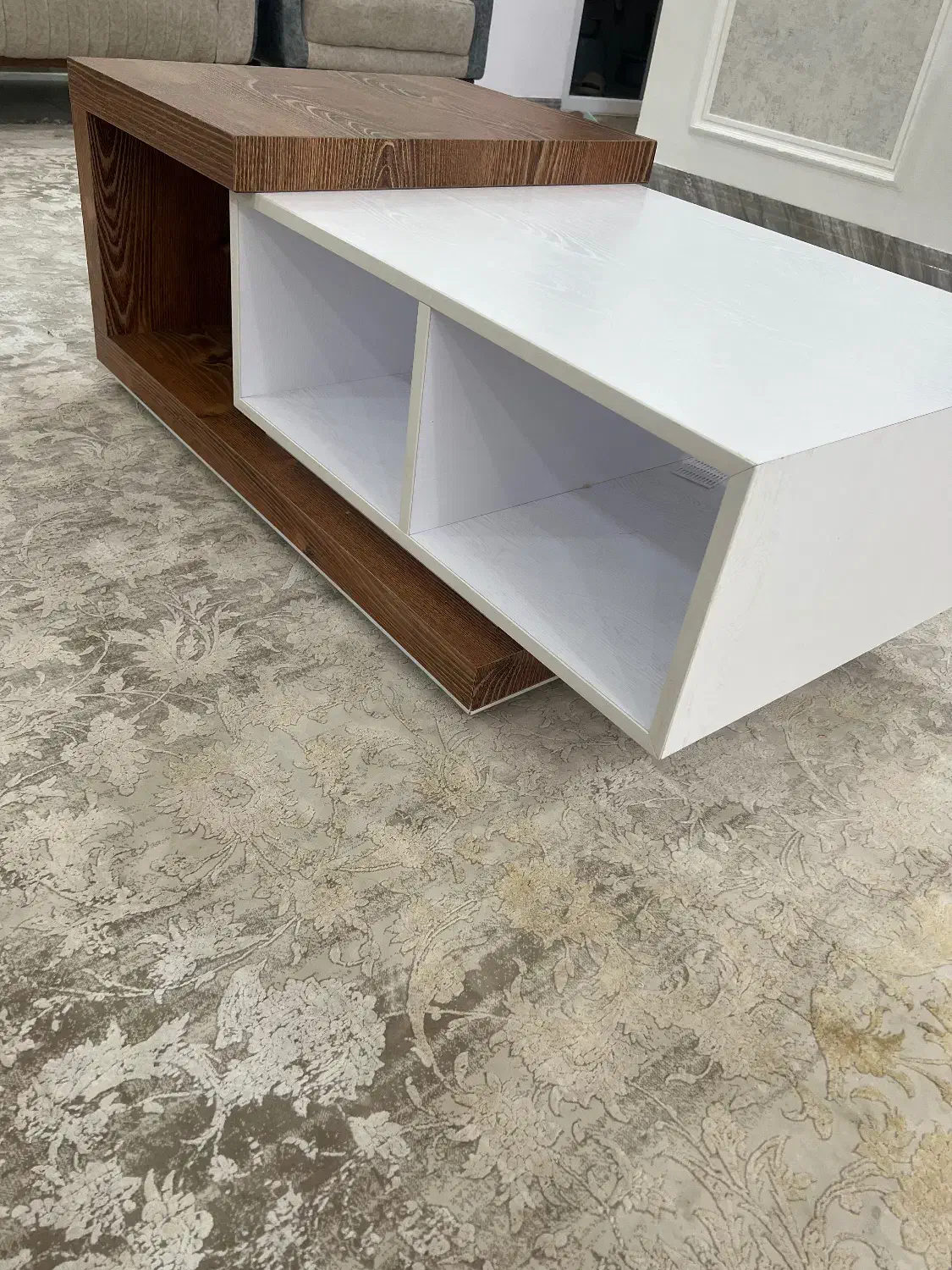 میز جلو مبلی و دو عدد عسلی|مبلمان خانگی و میز عسلی|شلمان, |دیوار