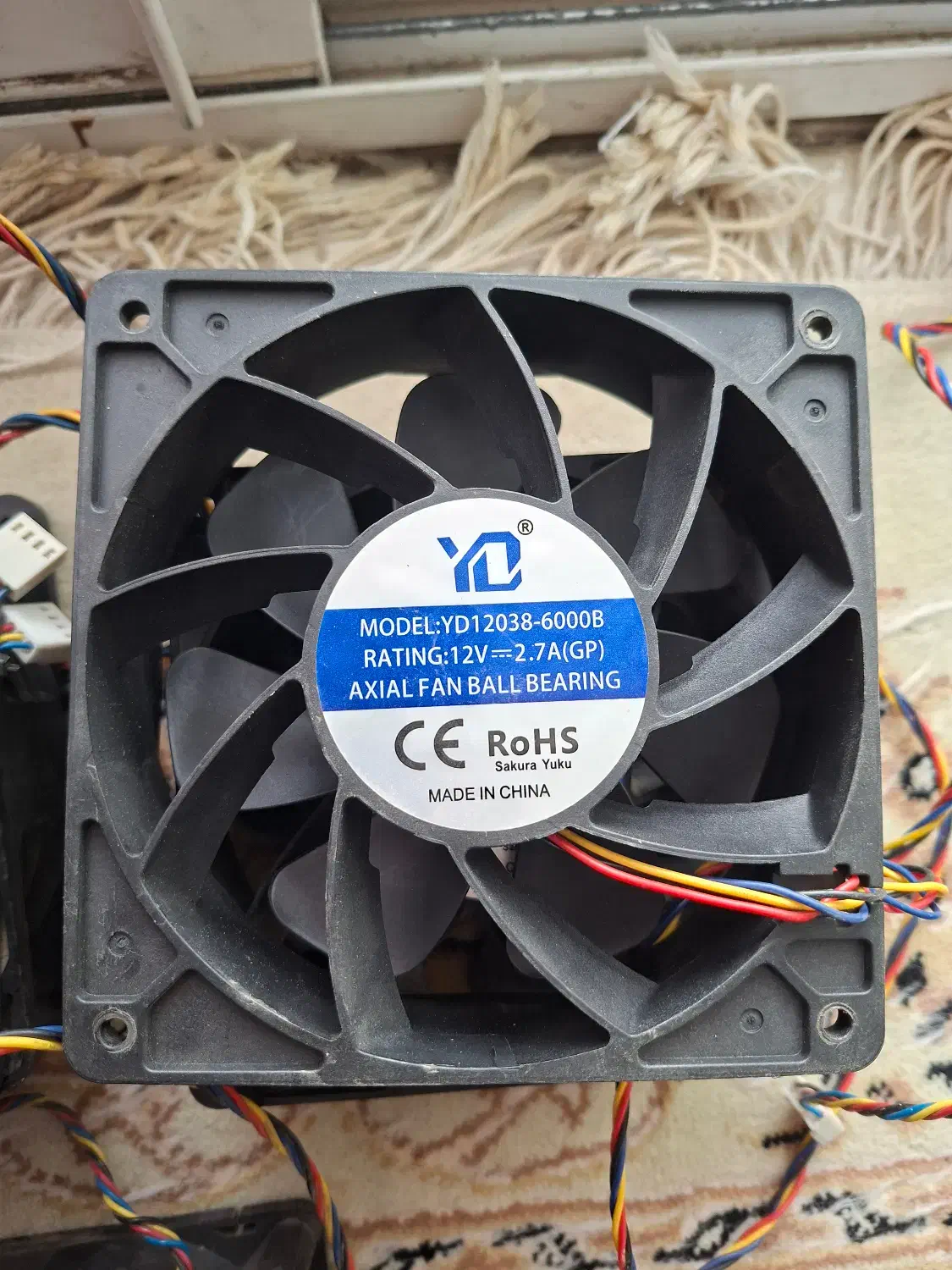 فن سایز ۱۲ ماینر|قطعات و لوازم جانبی رایانه|اصفهان, دشتستان|دیوار