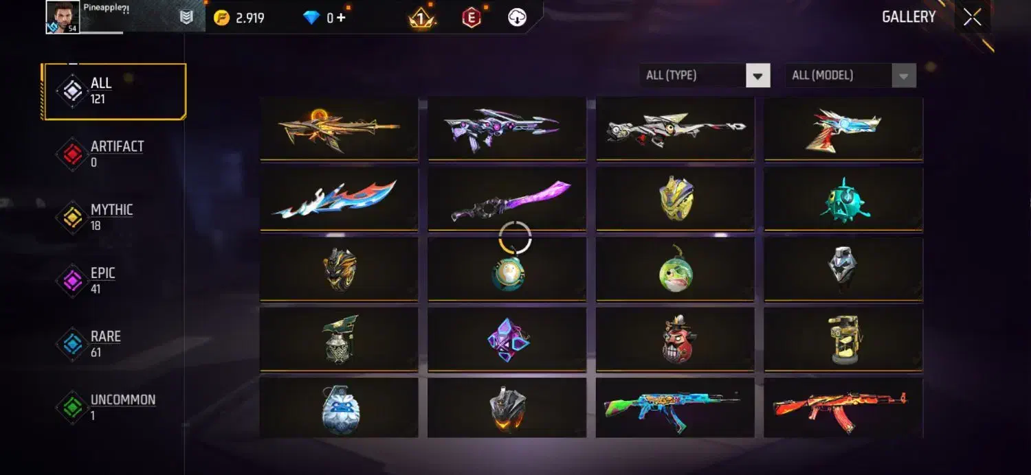 اکانت فری فایر طاق با کالاف|کنسول، بازی ویدئویی و آنلاین|اراک, |دیوار