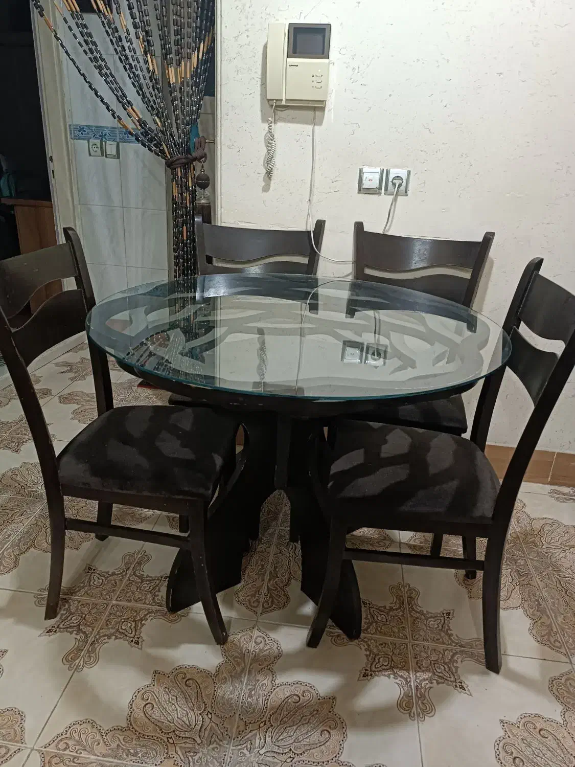 میز ناهار خوری 4نفره|میز و صندلی غذاخوری|کردکوی, |دیوار