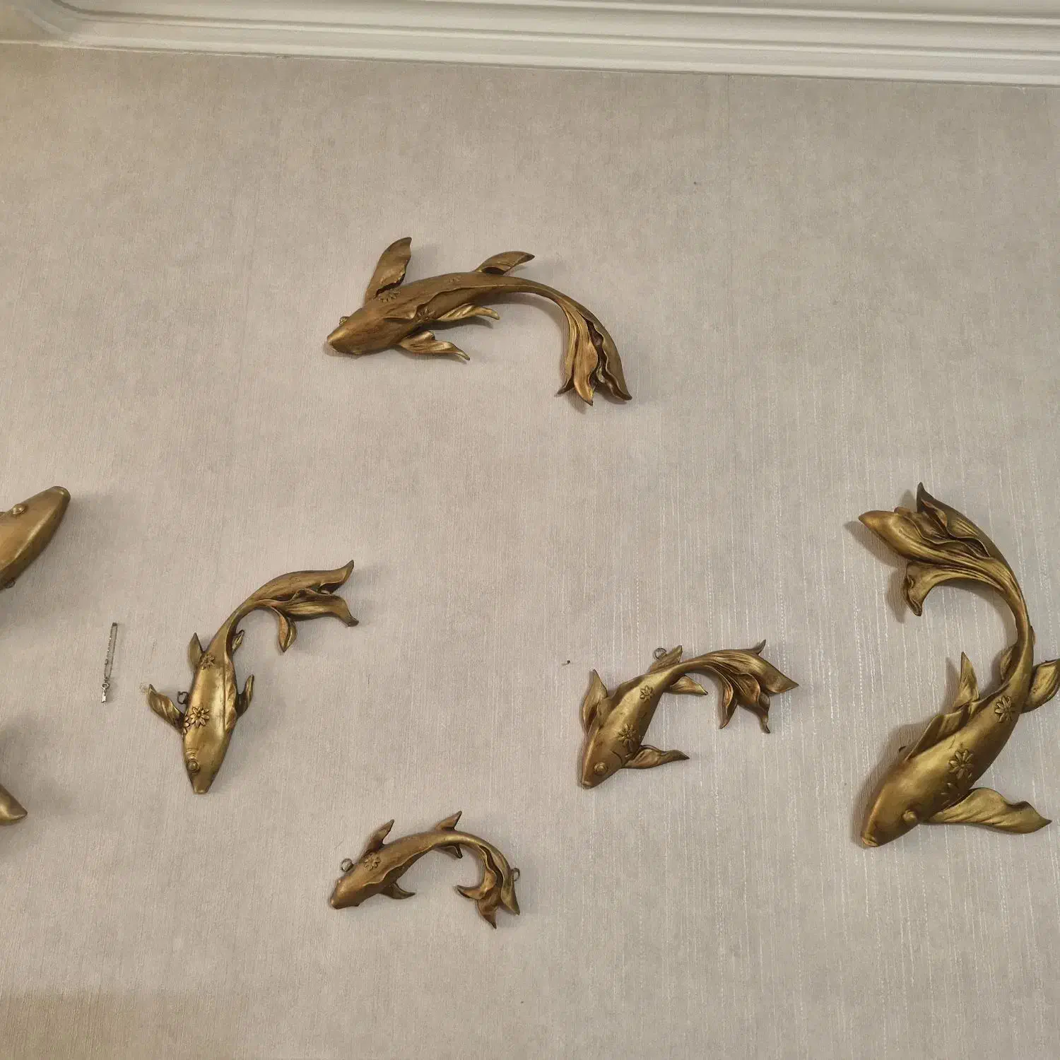 ۶عددمجسمه ماهی درحدنو|مجسمه، تندیس، ماکت|ازنا, |دیوار