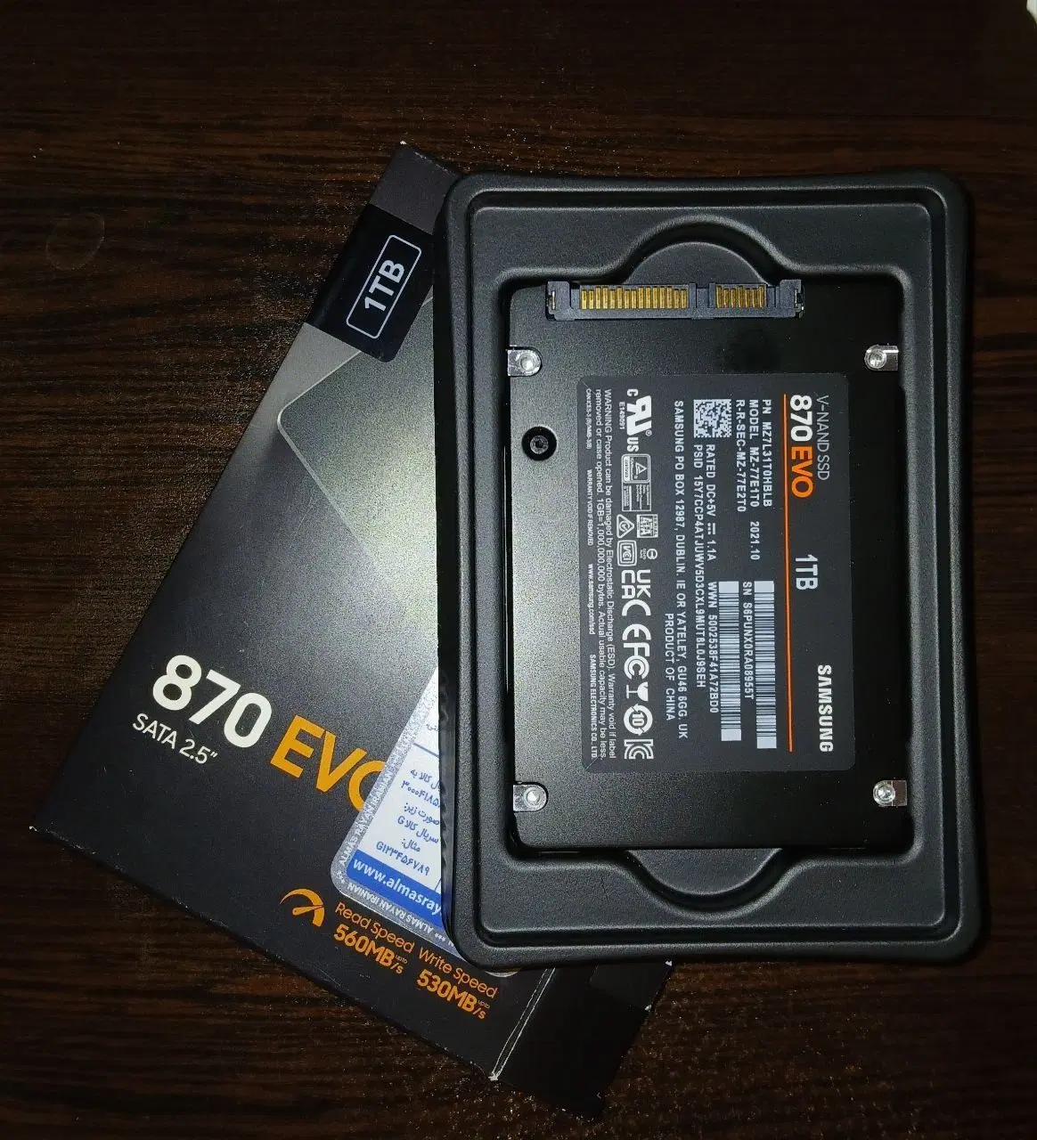 ssd 1tb samsung|قطعات و لوازم جانبی رایانه|شیراز, زرگری|دیوار