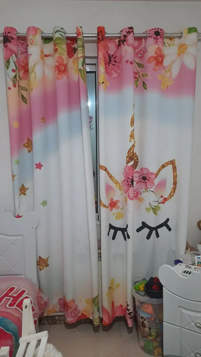 پرده طرح تک شاخ|پرده، رانر، رومیزی|شفت, |دیوار