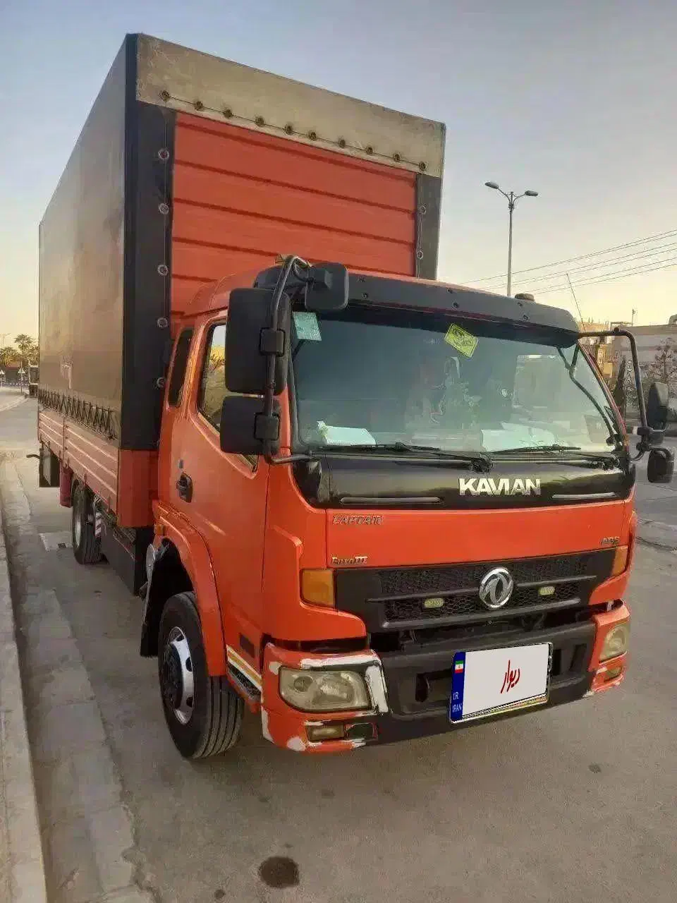 کامیونت کاویان،کاپیتان مسقف چادری مدل ۹۵|خودرو سنگین|شیراز, سعدیه جنوبی|دیوار