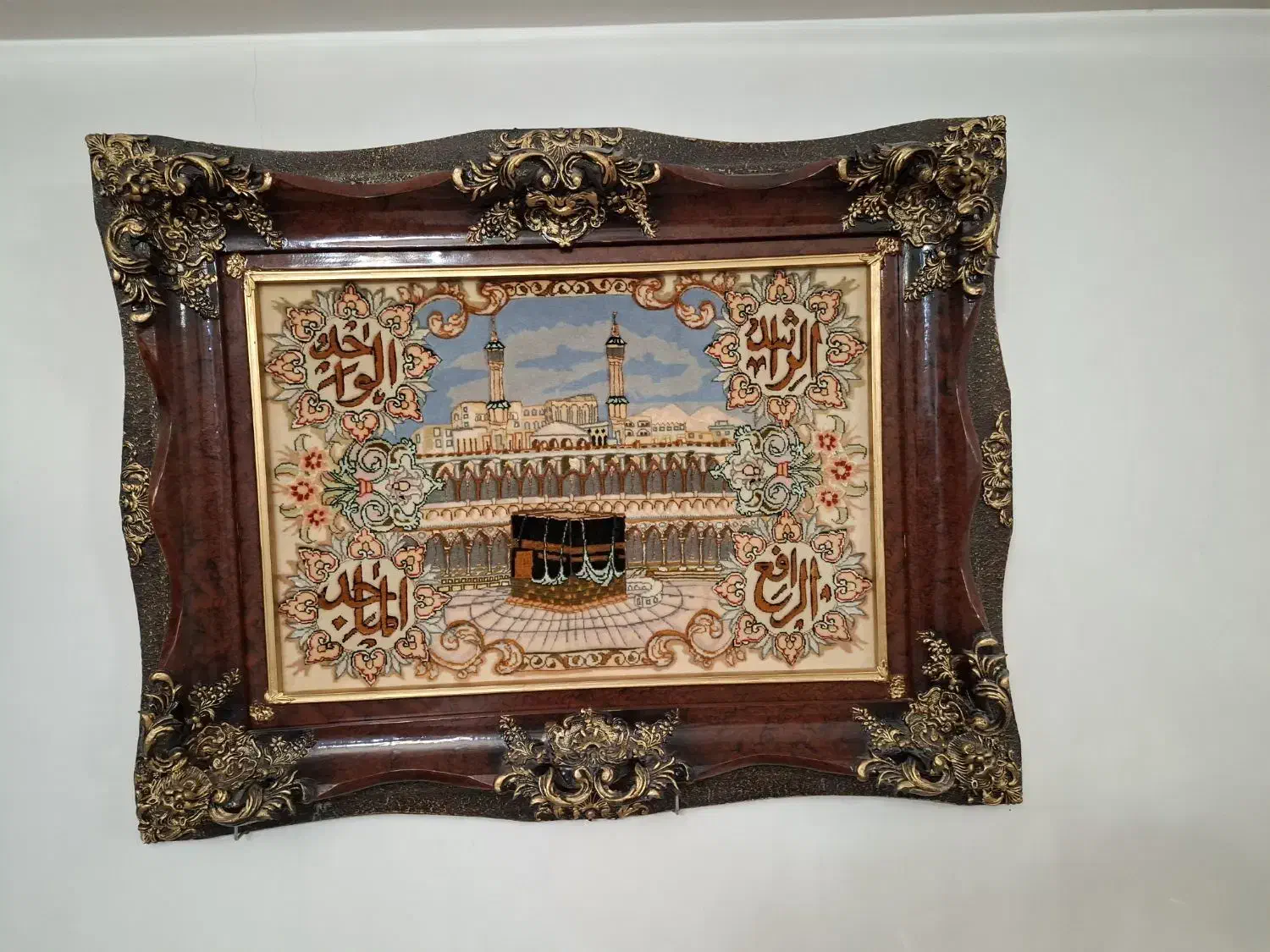 تابلو فرش کعبه دستبافت|تابلو فرش|تبریز, |دیوار