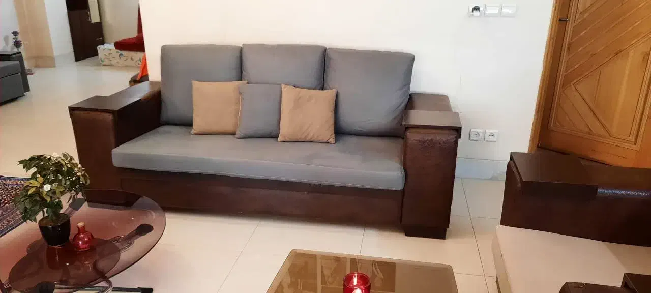 مبلمان راحتی چرم|مبلمان خانگی و میز عسلی|اصفهان, فرح آباد|دیوار