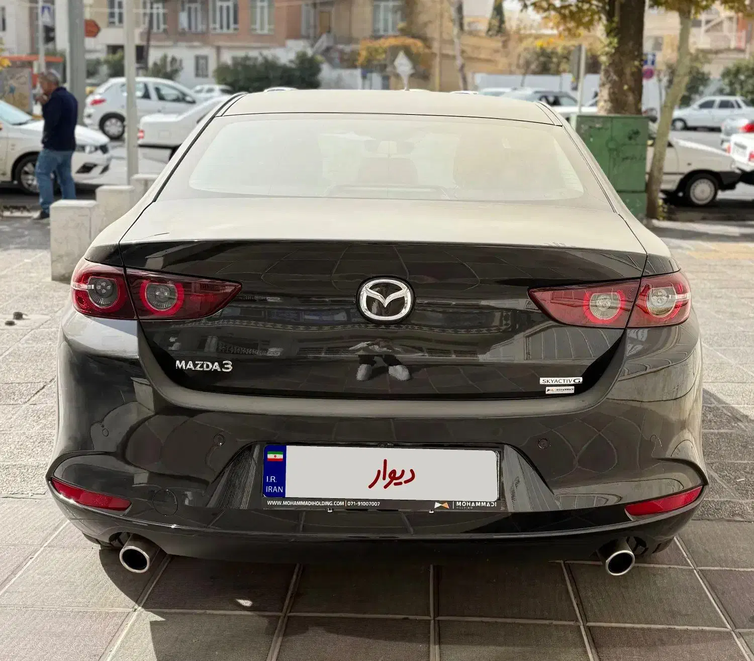 مزدا ۳ وارداتی مشکی تو مارون صفر مدل ۲۰۲۵|خودرو سواری و وانت|شیراز, خلیلی|دیوار